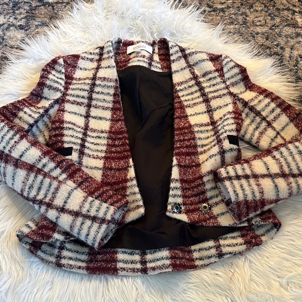 Derek Lam Plaid Blazer ( size 2)